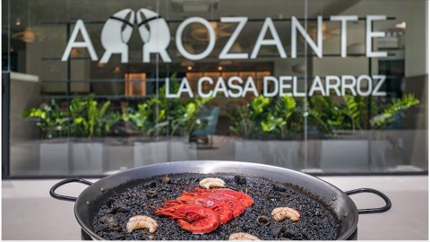 Arrozante — the food and the room