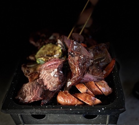 Asador el callejon — the food and the room