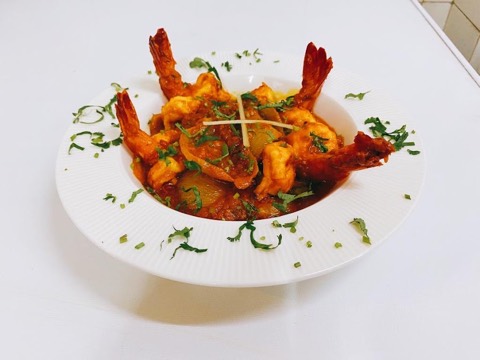 Bombay Grill Indian Restaurant — the food and the room