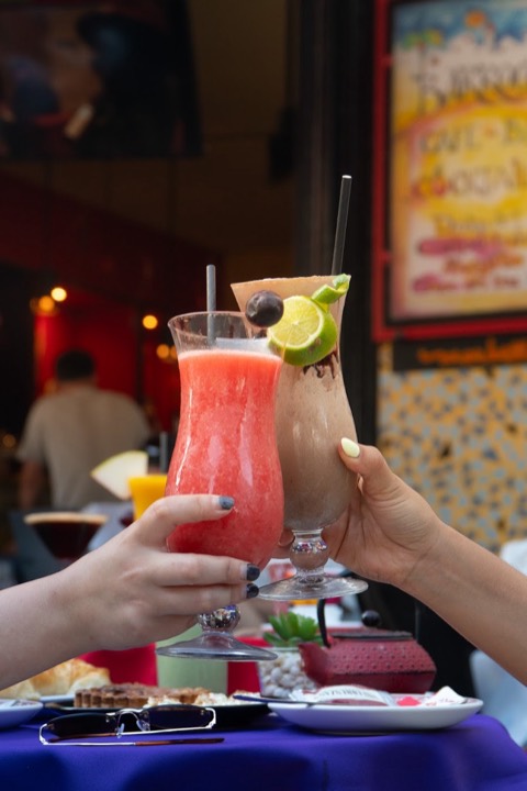 Cafetería Barrocco — the food and the room