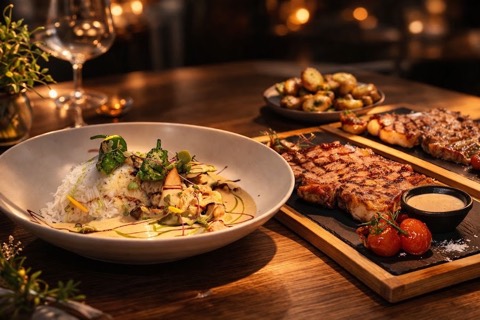 DIVOT Gastro Grill — the food and the room