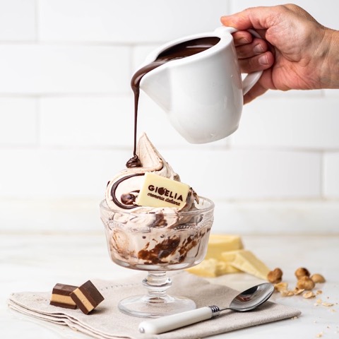 Gioelia Ice cream shop — the food and the room