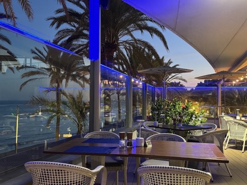 La Terraza — the food and the room