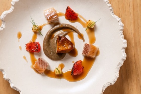 Restaurante Candeal — the food and the room