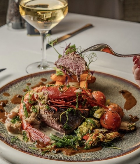 Restaurante Candela Marbella — the food and the room
