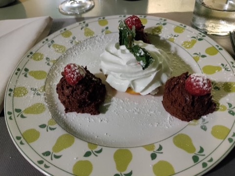 Restaurante La Tabla Belga — the food and the room