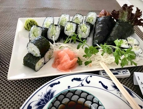 Sakura Japanese Restaurant — the food and the room