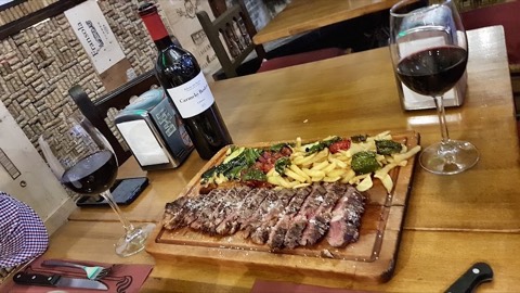 Taberna TIERRARANDA . — the food and the room