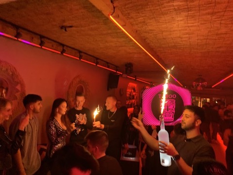 Taboo Marbella — the food and the room