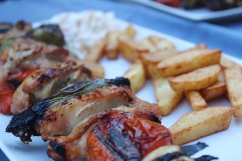 The Village Inn Marbella // Asador Mesón del Pueblo — the food and the room